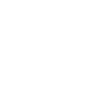 Logo Aryx in white.